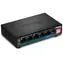 TRENDnet TPE-TG51G / Switch / 5-port Gigabit PoE+ / 60 W / 10 Gbit/s / kovové provedení