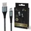 Extralink Smart Life černý / Nabíjecí a datový kabel / USB-A - USB-C / 120cm / 15W