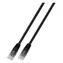 EFB Cat6 U/UTP CCA černá / Patch kabel / 10 m / PVC / AWG 24/7