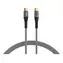 EFB šedá / Datový kabel USB-C / 100 W PD 3.0 / 5 A / E-Marker / 1 m