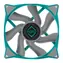Iceberg Thermal IceGALE Xtra 140mm tyrkysová / Ventilátor / 140 mm / 500-2500 RPM / 169 CFM / PWM