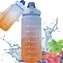 Extralink BUT-993 modro-oranžová / Sportovní láhev / 2000 ml / bez BPA / poutko na přenášení