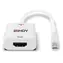 Lindy Mini DisplayPort na HDMI bílá / Adaptér / 4K 60Hz / 3840x2160 / HDCP 2.2