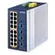 PLANET IGS-4215-16P4X / Switch průmyslový / 16x Gigabit RJ-45 PoE 802.3at / 4x 10G SFP+ / L2+ / IP30