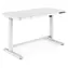 DIGITUS Elektrický výškově nastavitelný stůl / 120x60 cm / USB nabíječka / zásuvka