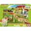 SCHMIDT Puzzle Schleich Farma s prodejním stánkem / 100 dílků / + figurka Schleich