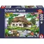 SCHMIDT Puzzle Romantická chalupa / 500 dílků / 48,1 x 34,1 cm