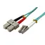 OEM LC-SC 2m / Optický patchcord / Multimode 50/125 OM4 / Duplex / Modrá