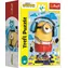 TREFL Puzzle Mimoni: Na bruslích / 54 dílků / 13 x 20 cm