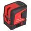 UNI-T LM570LD-II / Laserová vodováha / zelený laser / 2 čáry / dosah 10 m / přesnost ±3 mm