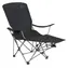 Outwell Catamarca Lounger černá / Kempingové relaxační křeslo / pro 1 osobu