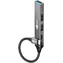 Goobay 74459 světle šedá / USB hub / USB-C / 4 porty / USB-A / 5 Gbit/s