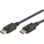 Goobay černá / DisplayPort kabel / DP 2.0/2.1 / 40 Gbit/s