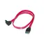 Digitus SATA II/III / SATA kabel / 90° lomený - rovný konektor / 0,5 m