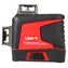UNI-T LM575LD-II / Laserová vodováha / Zelený laser / 12 čar (3D) / Dosah 40 m / Přesnost ±3 mm/10 m