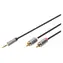 Digitus Audio adaptér Stereo 3,5 mm Jack - RCA / Redukce