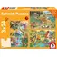 SCHMIDT Puzzle Dinosauři / 3x24 dílků / od 3 let / 26,3 x 17,8 cm