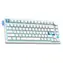 ONIKUMA MT706 bílá / Herní klávesnice / mechanická / 2,4 GHz / Bluetooth / RGB