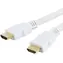 Techly HDMI-HDMI bílá / Propojovací kabel / 4K / 5 m