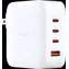 D-Link DCP-101/E bílá / Síťová nabíječka / GaN / 100 W / 3x USB-C & 1x USB-A / PD 3.0