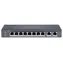 Hikvision DS-3E0310P-E/M / Switch / 8x 100 Mbps RJ-45 PoE / 2x GbE RJ-45 / 60W PoE budget / Extend