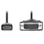 NEDIS HDMI - DVI-D černá / Redukce / HDMI zástrčka - DVI-D 24+1pin zástrčka / 3 m / bulk