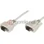 Digitus AK610106020E bílá / Sériový kabel / DB9 na DB9 / 2 m
