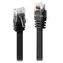 XtendLan Cat6 UTP černá / Patch kabel / plochý / 2m