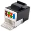 Xtendlan černá / Keystone jack / RJ45 / CAT5e / UTP / bez nástrojů