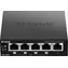 D-Link DGS-1005P / Switch / 5-port 10/100/1000 Mbps / 4x PoE+ / PoE budget 100 W