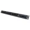 XtendLan Patch panel 19" / 24 portů / Cat6 / pozlacené kontakty / 110