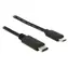 Delock USB-C - Micro-B 0,5 m černá / Kabel / USB 2.0 / 480 Mbit/s / 3 A