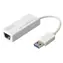 Digitus DN-3023 bílá / Síťová karta / USB 3.0 / Gigabit Ethernet / 10/100/1000 Mbps / RJ-45