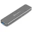 Silverstone SST-MS09C tmavě šedá / Externí box pro M.2 SATA SSD / USB 3.2 Gen 2 10 Gb/s / 2260 & 2280