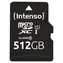 Intenso Premium microSDXC 512GB / Paměťová karta / UHS-I U1 / Class 10 / čtení: 90 MB/s / vč. SD adaptéru