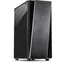 Inter-Tech T-11 TELEVEN černá / Počítačová skříň / Midi-Tower / ATX / akrylové okno / 3× 120mm přední ventilátory