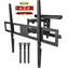 Maclean MC-423 černá / Nástěnný držák pro TV / 43-100" / VESA max. 800x600 / nosnost 80 kg
