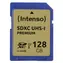 Intenso 128GB / Paměťová karta / SDXC / Class 10 / UHS-I / čtení: až 45 MB/s