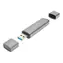 Digitus DA-70886 / Čtečka paměťových karet / USB-C a USB-A 3.2 Gen 1 / OTG / duální