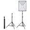 Puluz PU5070EU / Studiová sada / Softbox 50x70 cm / Stativ / LED žárovka 30W / 5700K