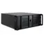 Inter-Tech 4U-4098-S černá / Rack skříň / 19" / ATX / 2x USB 3.2 Gen1 / uzamykatelné dveře