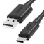 Unitek Y-C481BK černá / Kabel / USB-A - USB-C / 0,5 m / 3 A
