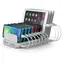 Unitek Y-2172 bílá / Nabíjecí stanice / 10x USB-A / 96W