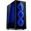 Inter-Tech CXC2 černá / Skříň / ATX / tvrzené sklo / 3x 120mm LED / průhledná bočnice