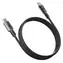 Adam Elements CASA MS100 černá / Magnetický kabel / USB-C - USB-C / 60W / 1 m