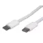 Value USB-C - USB-C bílá / Kabel / USB-C / 60W / 2m