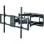 Techly 60-120" 120 kg černá / Nástěnný držák pro TV / VESA do 900x600 / naklápěcí, otočný / ocel