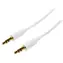 StarTech Slim Audio Jack 3.5mm bílý / Kabel / Jack 3.5mm - Jack 3.5mm / 2 m