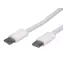 Value USB-C - USB-C kabel bílá / Datový kabel / 60W / 1 m