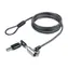 StarTech NANOK-LAPTOP-LOCK černá, stříbrná / Lankový zámek pro notebook / Nano slot / 2 m